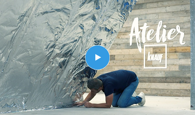 instructievideo hellend dak isoleren met knauf expert zonder bekleding