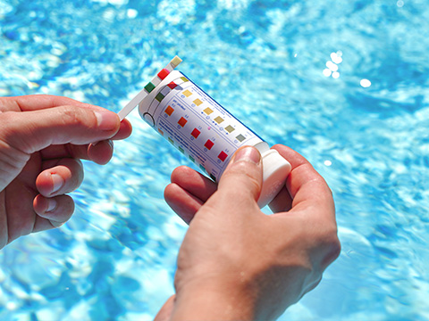 pH trop élevé dans la piscine