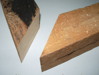Hout in verstek gezagen