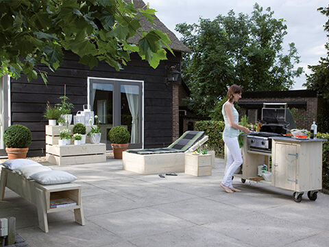 Steigerhout meubels