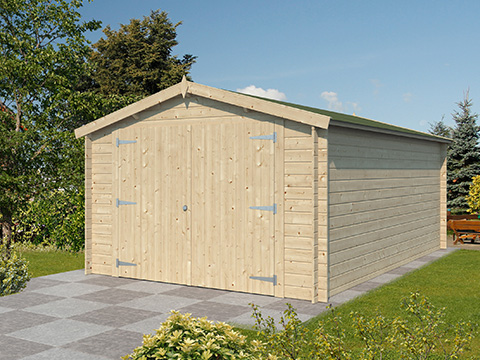 Klassieke houten tuinhuis
